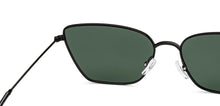 Load image into Gallery viewer, Black Cat Eye Full Rim Unisex Sunglasses by Lenskart-232011