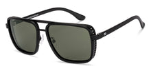 Load image into Gallery viewer, Black Square Full Rim Unisex Sunglasses by Vincent Chase Polarized-229115