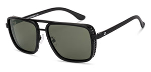 Black Square Full Rim Unisex Sunglasses by Vincent Chase Polarized-229115