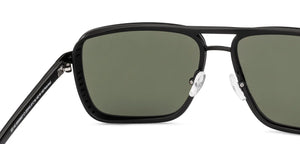 Black Square Full Rim Unisex Sunglasses by Vincent Chase Polarized-229115