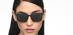 Black Wayfarer Full Rim Unisex Sunglasses by Vincent Chase Polarized-215979