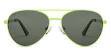 Load image into Gallery viewer, Green Aviator Full Rim Unisex Sunglasses by Vincent Chase Online-206467