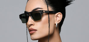 Blue Rectangle/ Square Full Rim Unisex Sunglasses by Lenskart STUDIO-221966
