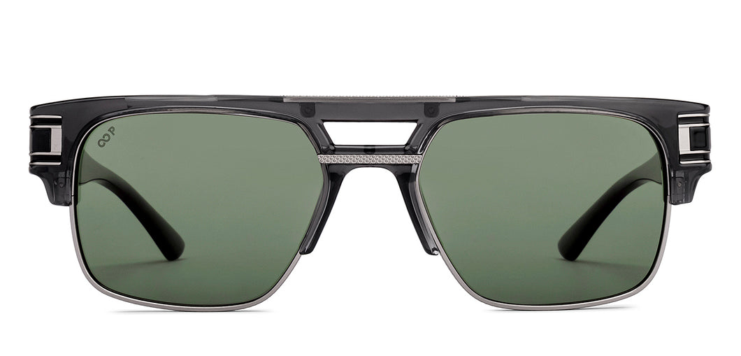 Blue Rectangle/ Square Full Rim Unisex Sunglasses by Lenskart STUDIO-221966