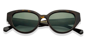 Brown Cat Eye Full Rim Women Sunglasses by Lenskart-220975