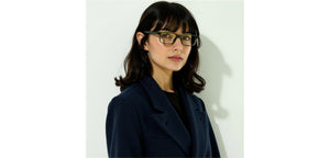 Green Rectangle Full Rim Unisex Eyeglasses by John Jacobs-216742