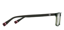 Load image into Gallery viewer, Green Rectangle Full Rim Unisex Eyeglasses by John Jacobs-216742