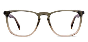 Green Wayfarer Full Rim Unisex Eyeglasses by John Jacobs-215553