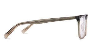 Green Wayfarer Full Rim Unisex Eyeglasses by John Jacobs-215553