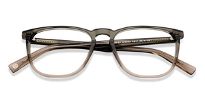 Green Wayfarer Full Rim Unisex Eyeglasses by John Jacobs-215553