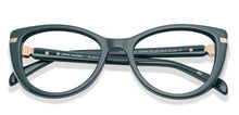 Load image into Gallery viewer, Green Cat Eye Full Rim Women Eyeglasses by John Jacobs-225392