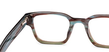 Load image into Gallery viewer, Green Rectangle Full Rim Unisex Eyeglasses by John Jacobs-236867