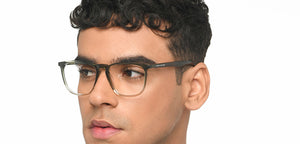 Green Wayfarer Full Rim Unisex Eyeglasses by John Jacobs-213686