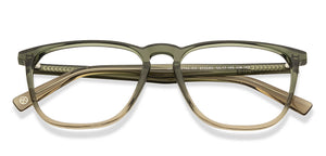 Green Wayfarer Full Rim Unisex Eyeglasses by John Jacobs-213686