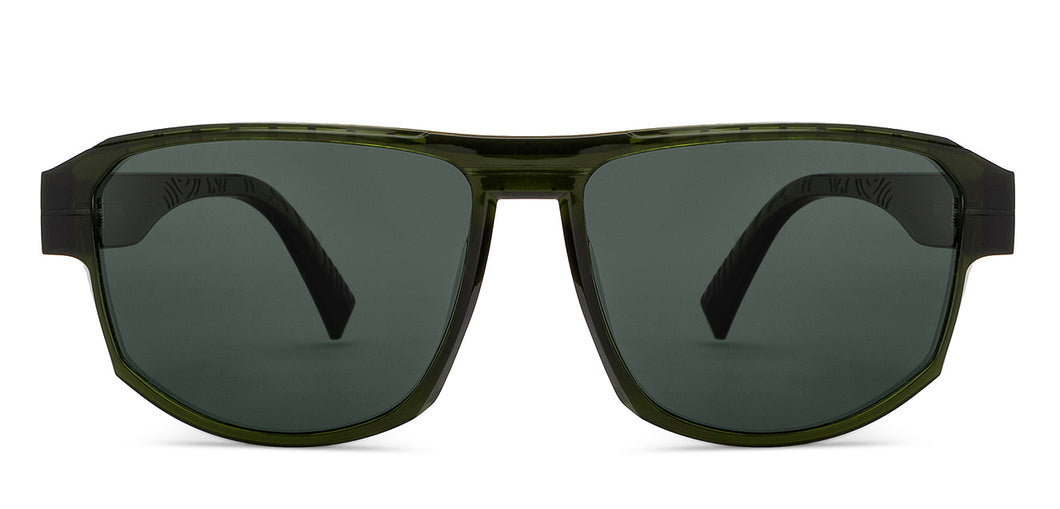 Green Wayfarer Full Rim Unisex Sunglasses by Vincent Chase Online-207913