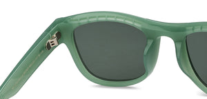 Green Wayfarer Full Rim Unisex Sunglasses by Vincent Chase Online-207924