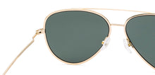Load image into Gallery viewer, Gold Aviator Full Rim Unisex Sunglasses by John Jacobs-222777