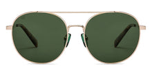 Load image into Gallery viewer, Gold Round Full Rim Unisex Sunglasses by Vincent Chase Online-206764