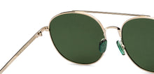 Load image into Gallery viewer, Gold Round Full Rim Unisex Sunglasses by Vincent Chase Online-206764