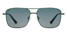 Load image into Gallery viewer, Green Rectangle/ Square Full Rim Unisex Sunglasses by Vincent Chase Polarized-212592