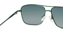 Load image into Gallery viewer, Green Rectangle/ Square Full Rim Unisex Sunglasses by Vincent Chase Polarized-212592