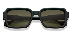 Green Rectangle Full Rim Unisex Sunglasses by John Jacobs-216875