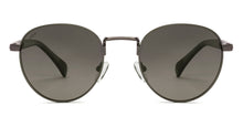 Load image into Gallery viewer, Gunmetal Round Full Rim Unisex Sunglasses by Vincent Chase Polarized-229022