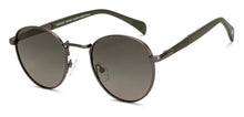 Load image into Gallery viewer, Gunmetal Round Full Rim Unisex Sunglasses by Vincent Chase Polarized-229022