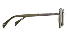 Load image into Gallery viewer, Gunmetal Round Full Rim Unisex Sunglasses by Vincent Chase Polarized-229022