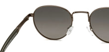 Load image into Gallery viewer, Gunmetal Round Full Rim Unisex Sunglasses by Vincent Chase Polarized-229022