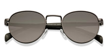 Load image into Gallery viewer, Gunmetal Round Full Rim Unisex Sunglasses by Vincent Chase Polarized-229022