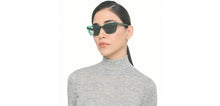 Load image into Gallery viewer, Green Cat Eye Full Rim Women Sunglasses by John Jacobs-226546