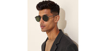 Load image into Gallery viewer, Grey Round Full Rim Unisex Sunglasses by John Jacobs-233516