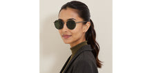 Load image into Gallery viewer, Grey Round Full Rim Unisex Sunglasses by John Jacobs-233516