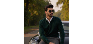 Grey Round Full Rim Unisex Sunglasses by John Jacobs-233516
