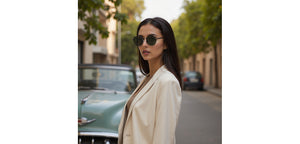 Grey Round Full Rim Unisex Sunglasses by John Jacobs-233516