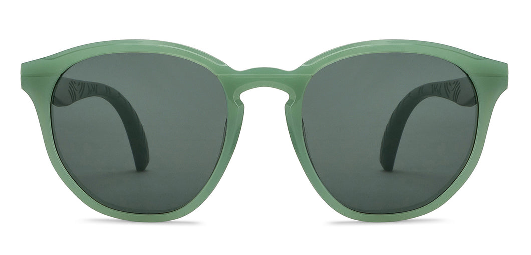 Green Round Full Rim Unisex Sunglasses by Vincent Chase Online-207932