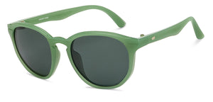 Green Round Full Rim Unisex Sunglasses by Vincent Chase Online-207932