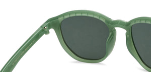 Green Round Full Rim Unisex Sunglasses by Vincent Chase Online-207932