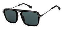 Load image into Gallery viewer, Black Square Full Rim Unisex Sunglasses by John Jacobs-217131