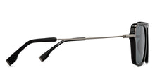 Load image into Gallery viewer, Black Square Full Rim Unisex Sunglasses by John Jacobs-217131
