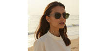 Load image into Gallery viewer, Gunmetal Geometric Full Rim Unisex Sunglasses by John Jacobs-236888