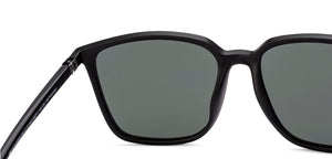 Black Wayfarer Full Rim Unisex Sunglasses by Vincent Chase Polarized-221932