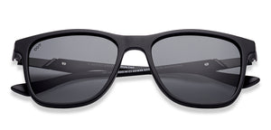 Black Wayfarer Full Rim Unisex Sunglasses by Vincent Chase Polarized-221939
