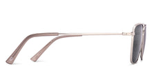 Load image into Gallery viewer, Silver Rectangle/ Square Full Rim Unisex Sunglasses by Vincent Chase-217967
