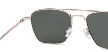Load image into Gallery viewer, Silver Rectangle/ Square Full Rim Unisex Sunglasses by Vincent Chase-217967