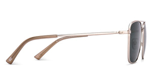 Silver Rectangle/ Square Full Rim Unisex Sunglasses by Vincent Chase-217968