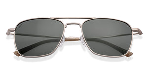 Silver Rectangle/ Square Full Rim Unisex Sunglasses by Vincent Chase-217968