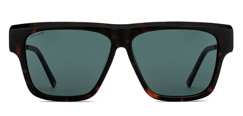 Tortoise Square Full Rim Unisex Sunglasses by John Jacobs-217134
