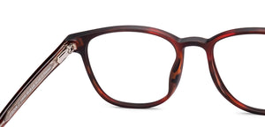 Tortoise Wayfarer Full Rim Unisex Eyeglasses by John Jacobs-218232